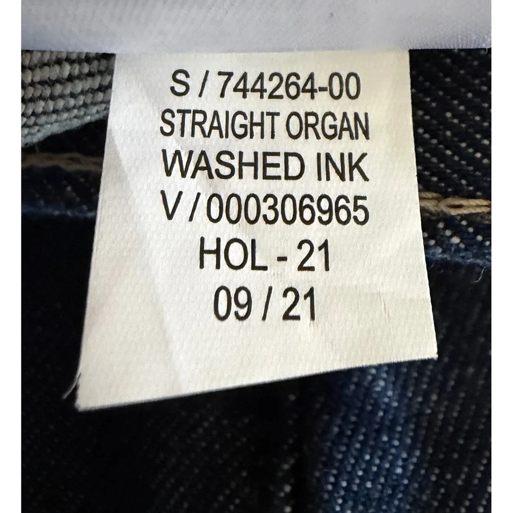 Banana Republic Straight Fit Mens 31x30 Dark Wash‎ Blue Denim Jeans